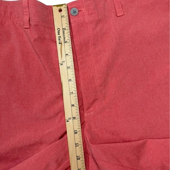 Nicklaus Golf Shorts Performance Fabric Lightweight Coral Men Size 36 - Picture 8 of 9